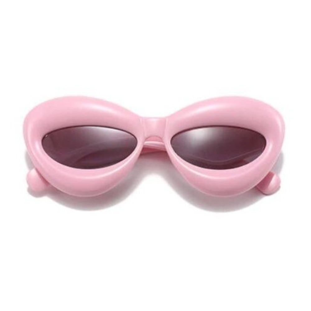 Pink‎ Sunglasses Women Fashion Designer Candy Color Luxury Beach Festival  Party - Picture 2 of 7